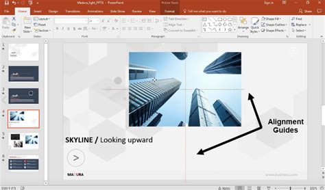 where is align in powerpoint